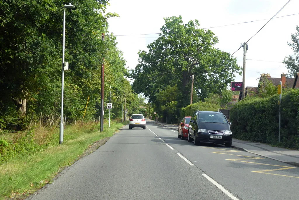 Bearwood Road in Sindlesham. Bearwood Primary School stands on this road, and the council proposes to move it to a new building in Spencers Wood