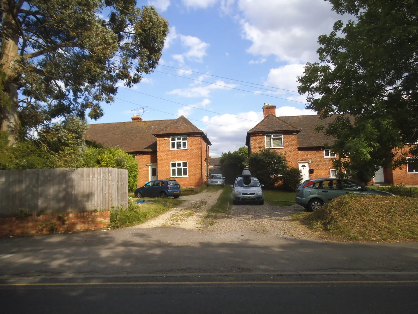 Houses on Barkham Road, Wokingham. The programme would buy ordinary homes on the open market, including former right to buy properties